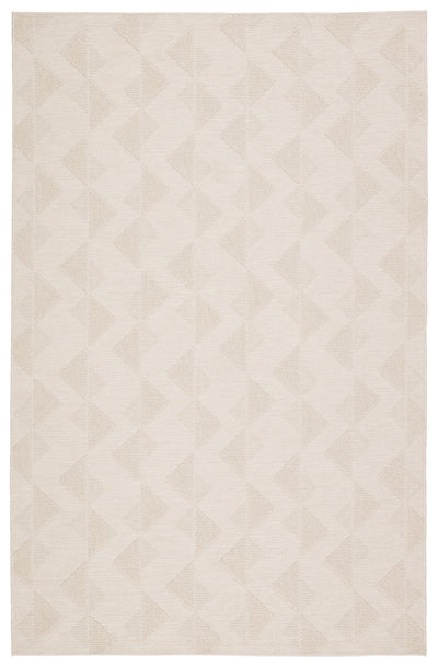product image of Zemira Indoor/ Outdoor Geometric Cream Rug by Jaipur Living 520