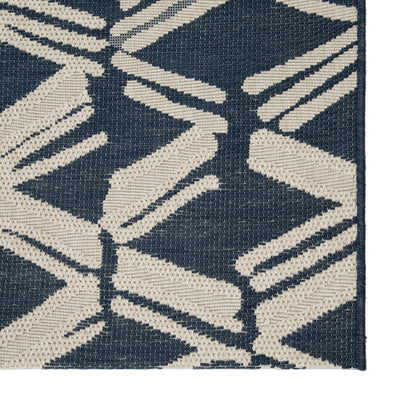 product image for Caelum Indoor/ Outdoor Trellis Navy/ Cream Rug by Jaipur Living 90