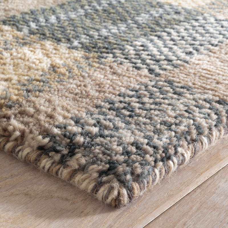 media image for fairhaven natural hand loom knotted wool rug by dash albert da1911 1014 2 285
