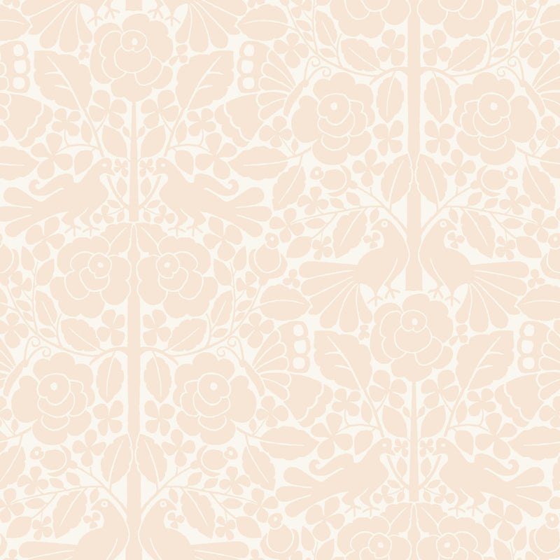media image for Fairy Tales Wallpaper in Soft Pink from the Magnolia Home Vol. 3 Collection by Joanna Gaines 290