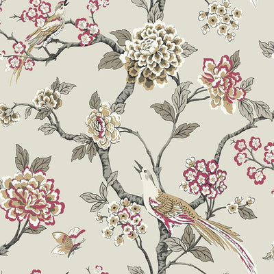 product image for Fanciful Wallpaper in Beige from the Grandmillennial Collection by York Wallcoverings 55
