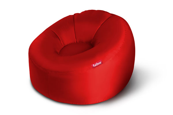 media image for fatboy lamzac o inflatable lounge chair by fatboy lam o dkblu 3 233