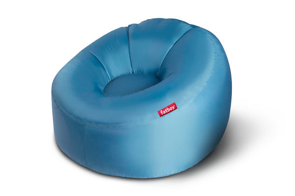 media image for fatboy lamzac o inflatable lounge chair by fatboy lam o dkblu 4 218