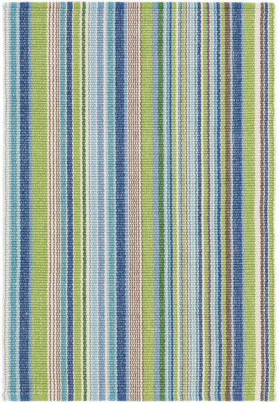 product image of fisher ticking woven cotton rug by annie selke rda155 2512 1 530