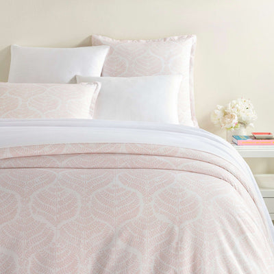 product image of flora soft pink duvet cover by annie selke pc3616 fq 1 574