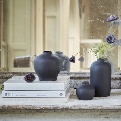 product image for ceramic blossom vase smoke 6 77