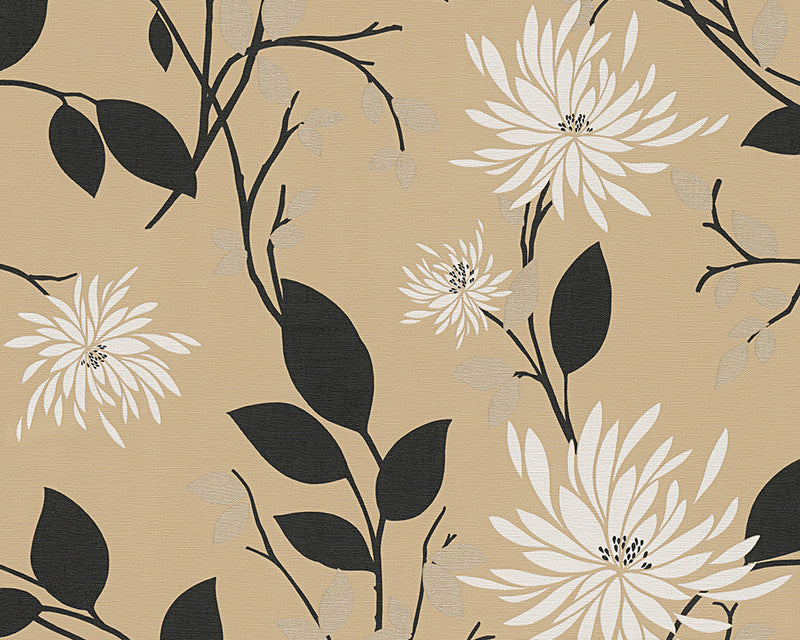 media image for Floral Modern Nature Wallpaper design by BD Wall 241