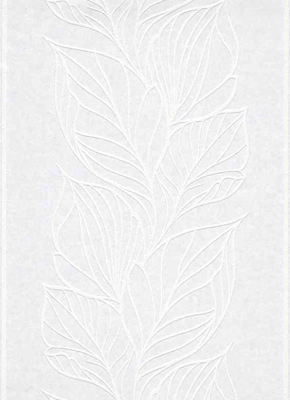 media image for Floral Paintable Wallpaper in White design by BD Wall 20