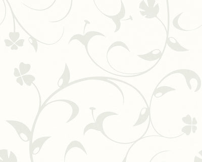 product image for Floral Scrollwork Wallpaper in Ivory design by BD Wall 22
