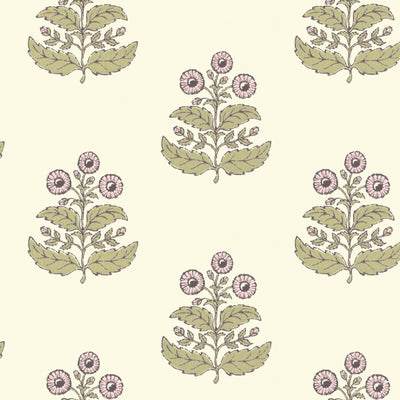 product image of Floret Wallpaper in Lilac 591