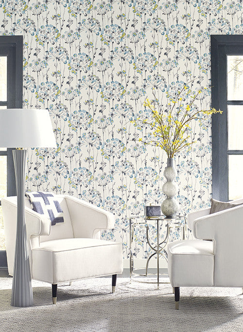 media image for Flourish Wallpaper design by Candice Olson for York Wallcoverings 219