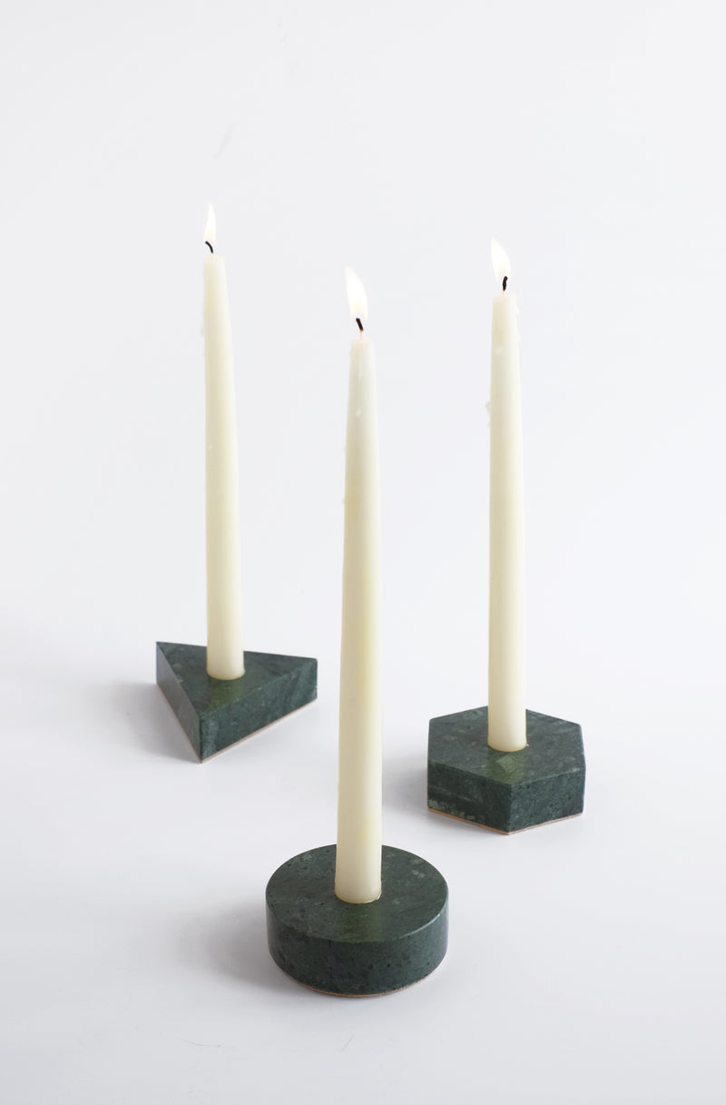 media image for Stone Candle Holder in Forrest in Various Shapes design by FS Objects 215