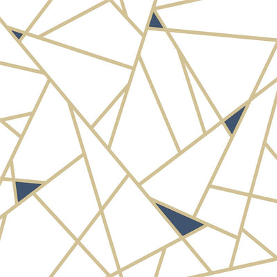 product image for Fracture Peel & Stick Wallpaper in Gold by RoomMates for York Wallcoverings 17