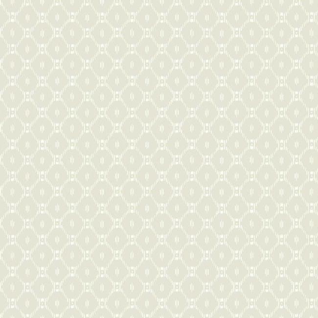 media image for Fretwork Wallpaper in Beige from the Tea Garden Collection by Ronald Redding for York Wallcoverings 284