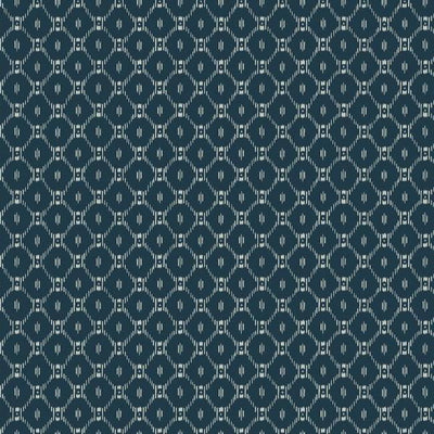 product image of Fretwork Wallpaper in Blue from the Tea Garden Collection by Ronald Redding for York Wallcoverings 592