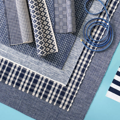 product image for fusion blue indoor outdoor rug by annie selke da1056 1014 3 31
