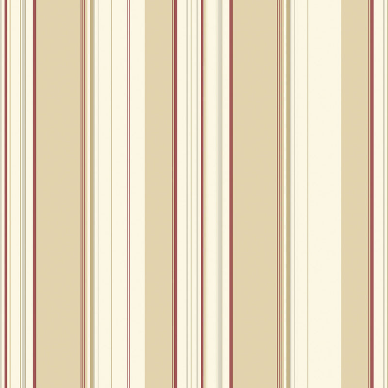 media image for Abstract Stripes Cream/Red Wallpaper from the Kitchen Recipes Collection by Galerie Wallcoverings 262