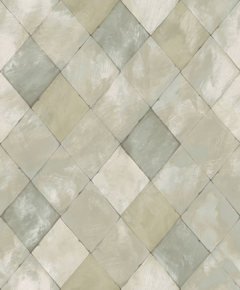 media image for Country House Tiles Beige/Grey Wallpaper from the Kitchen Recipes Collection by Galerie Wallcoverings 274