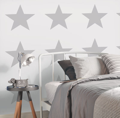 product image for Big Star Taupe Wallpaper from the Deauville 2 Collection by Galerie Wallcoverings 83
