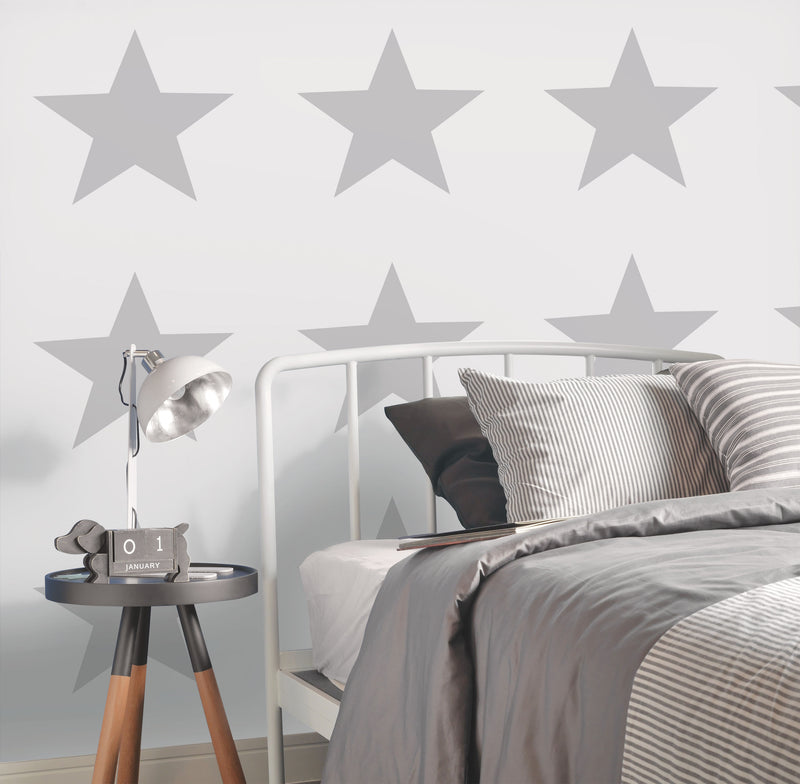 media image for Big Star Taupe Wallpaper from the Deauville 2 Collection by Galerie Wallcoverings 274