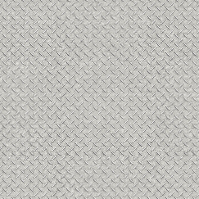 product image of Diamond Plate Light Silver/Grey Wallpaper from the Nostalgie Collection by Galerie Wallcoverings 588