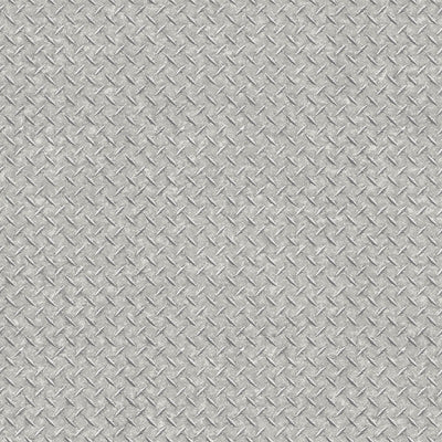 product image of Diamond Plate Silver/Grey Wallpaper from the Nostalgie Collection by Galerie Wallcoverings 56
