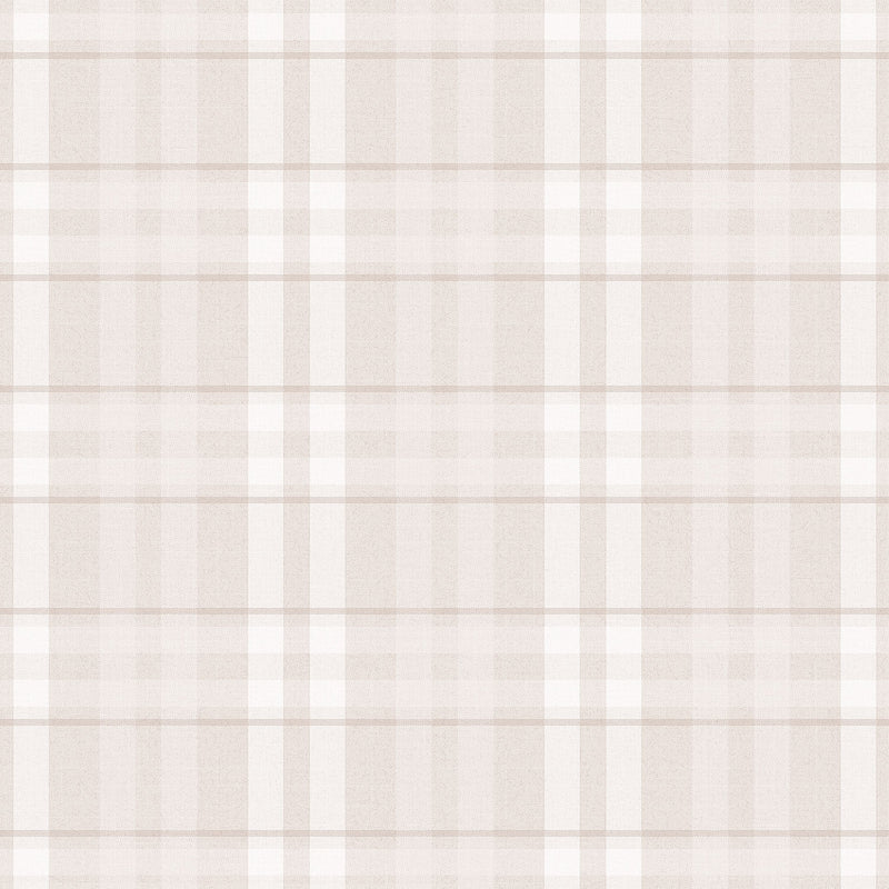 media image for Tartan Beige Wallpaper from the Vintage Roses Collection by Galerie Wallcoverings 280