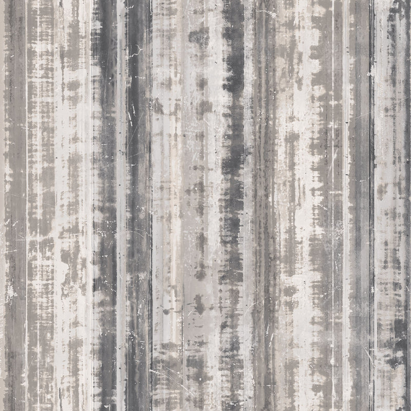 media image for Corrugated Metal Grey Wallpaper from the Grunge Collection by Galerie Wallcoverings 217