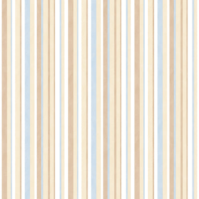 product image of Multi Striped Blue/Brown Wallpaper from the Just 4 Kids 2 Collection by Galerie Wallcoverings 588