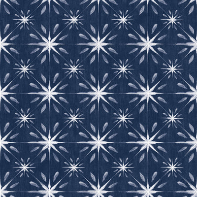 product image for Nordic Elements Geometric Wallpaper in Blue/Ivory 92
