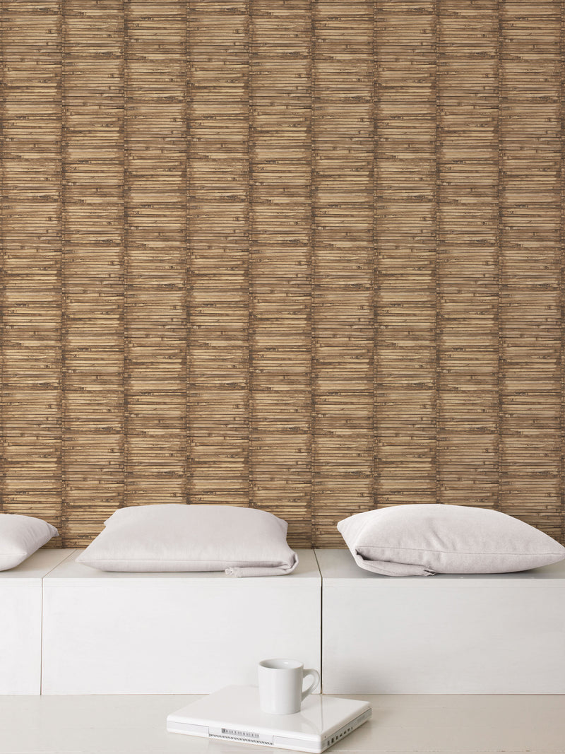 media image for Bamboo Beige Wallpaper from the Global Fusion Collection by Galerie Wallcoverings 244