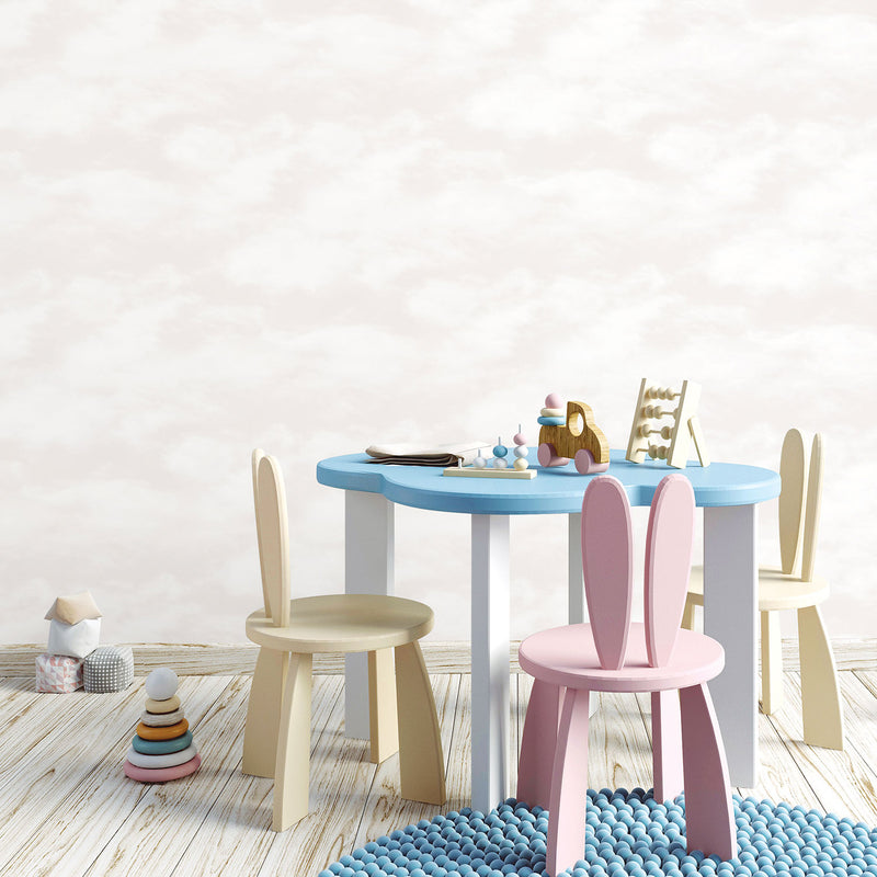 media image for Cloud Neutral Wallpaper from the Just 4 Kids 2 Collection by Galerie Wallcoverings 27