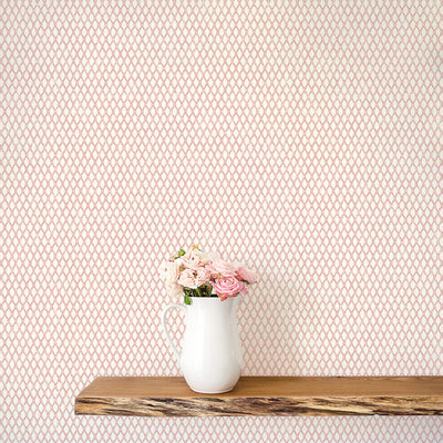 product image for Double Links Cranberry Wallpaper from the Small Prints Collection by Galerie Wallcoverings 6