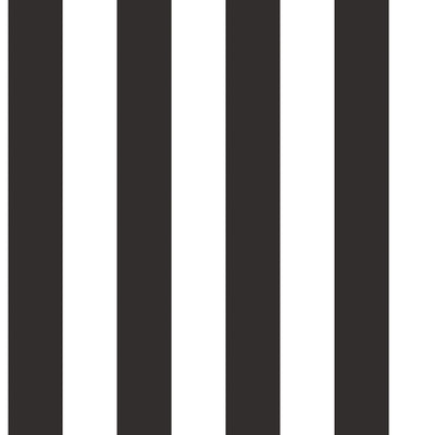 product image for Awning Stripe Black Wallpaper from the Just Kitchens Collection by Galerie Wallcoverings 58