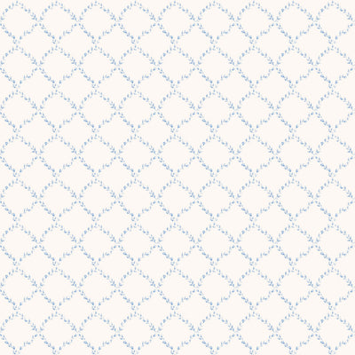 product image for Trellis Blue Wallpaper from the Miniatures 2 Collection by Galerie Wallcoverings 89