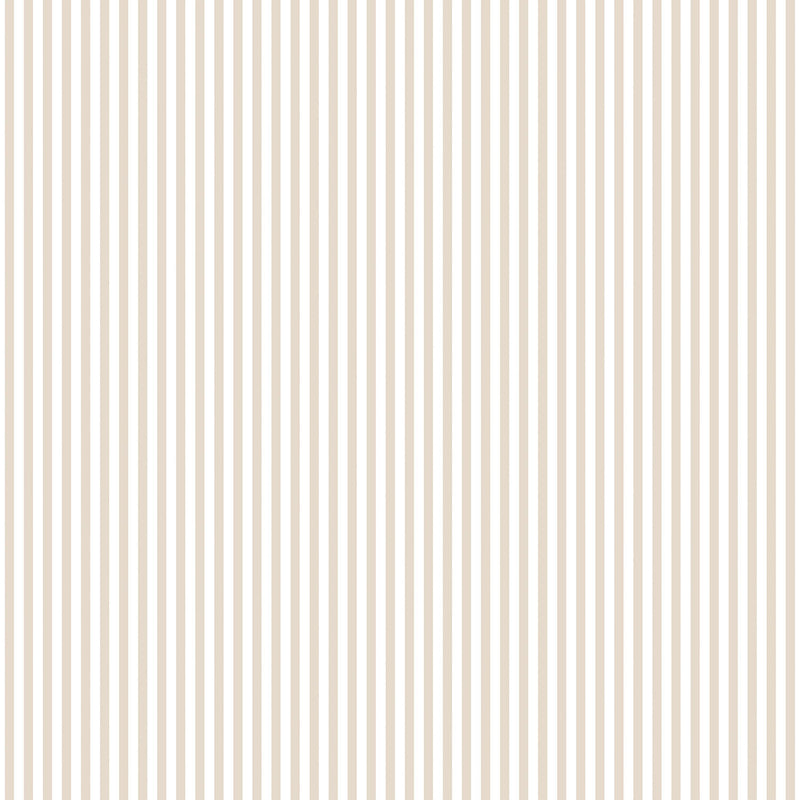 media image for Striped Beige/White Wallpaper from the Miniatures 2 Collection by Galerie Wallcoverings 219