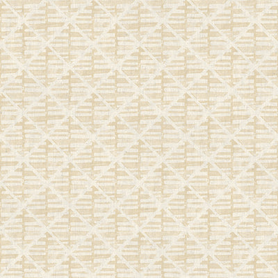 product image of Block Print Wallpaper in Light Ochre from the Bazaar Collection by Galerie Wallcoverings 526
