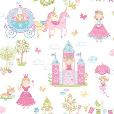 product image of Fairytale Primary Wallpaper from the Tiny Tots 2 Collection by Galerie Wallcoverings 528