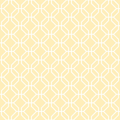 product image for Trellis Negative Yellow Wallpaper from the Secret Garden Collection by Galerie Wallcoverings 80