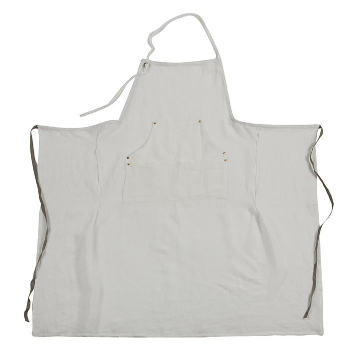 media image for grand apron in oyster white design by sir madam 1 26