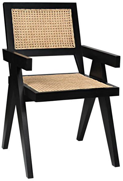 product image of jude chair with caning design by noir 1 596