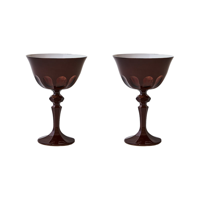 media image for rialto coupe glassware in various colors by sir madam 4 221