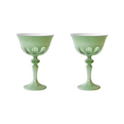 product image for rialto coupe glassware in various colors by sir madam 3 2
