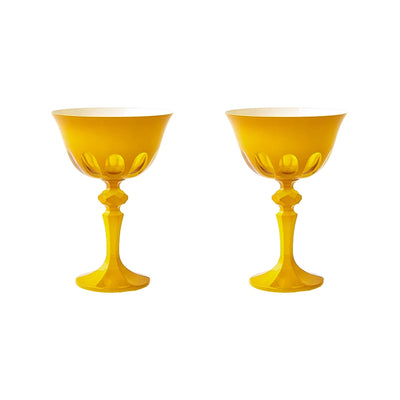 product image for rialto coupe glassware in various colors by sir madam 2 79