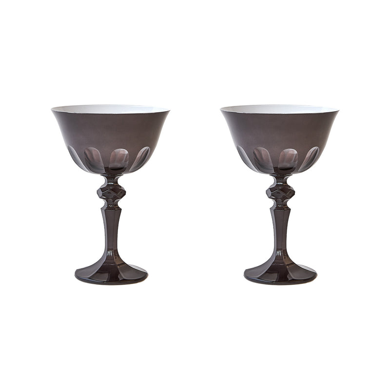 media image for rialto coupe glassware in various colors by sir madam 5 272