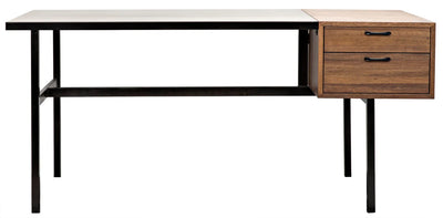 product image of algeron desk in black metal design by noir 1 518