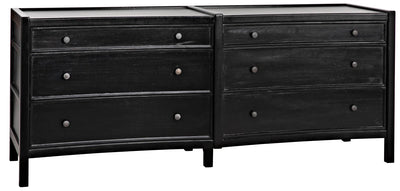 product image for hampton 6 drawer dreser by noir new gdre241hb 2 1 18