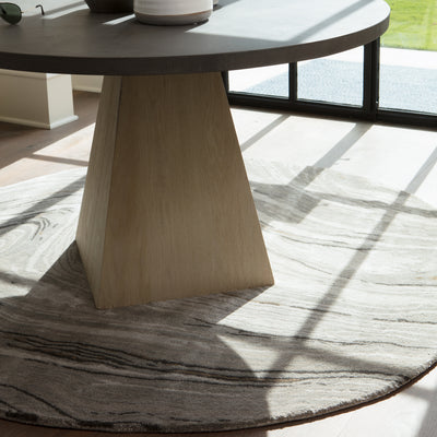 product image for Atha Abstract Rug in Pumice Stone & Tan 59