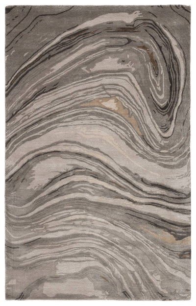 product image for Atha Abstract Rug in Pumice Stone & Tan 35