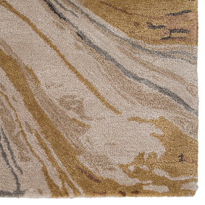 product image for Atha Handmade Abstract Gold/ Beige Rug by Jaipur Living 20